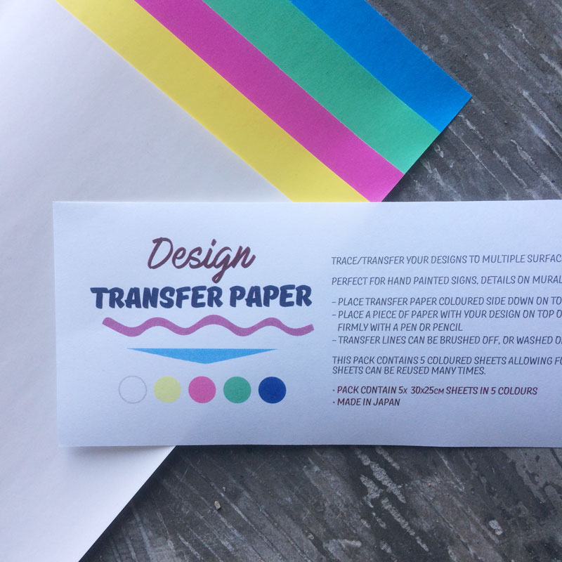 Design Transfer Paper Artists Paper The Butcher Shop